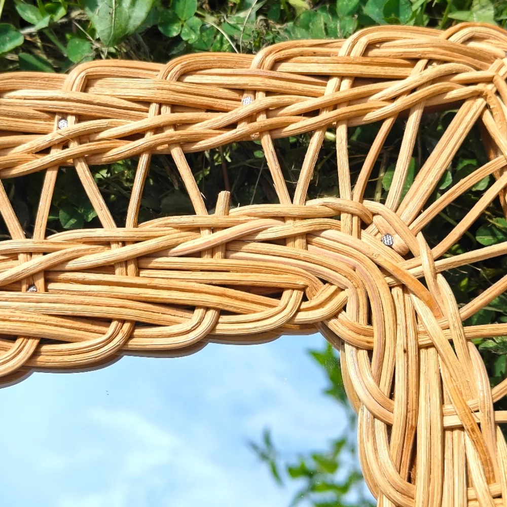 VTG Rattan Wall Mirror